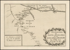 Balkans Map By Pierre Du Val