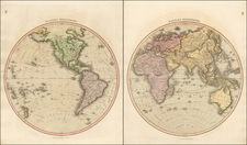 World Map By John Thomson