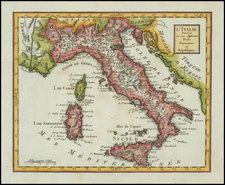 Italy Map By Citoyen Berthelon