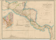 Central America Map By James Wyld