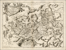 China Map By Vincenzo Maria Coronelli