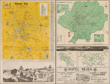 Central Asia & Caucasus and Pictorial Maps Map By Jore Ganesh Press Pvt. Ltd.