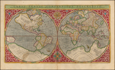 World and World Map By Rumold Mercator