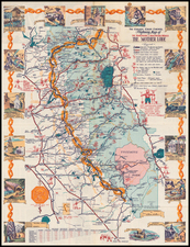 Pictorial Maps and California Map By William Wintle