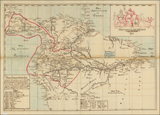 South America Map By Giovanni Petroschi / Carolo Brentano