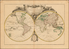 World and World Map By Jean Lattré