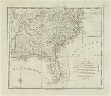 United States, Mid-Atlantic, South, Southeast and Midwest Map By Joseph Purcell