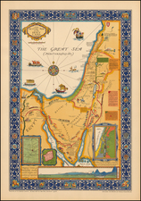 Holy Land and Pictorial Maps Map By Harold Haven Brown