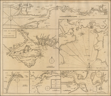 British Isles and British Counties Map By John Senex / Edmond Halley / Nathaniel Cutler