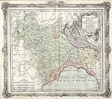 Europe and Italy Map By Louis Brion de la Tour