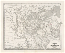 Midwest and Plains Map By Sidney Morse  &  Samuel Breese