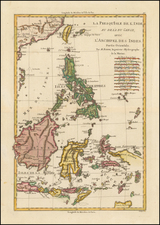 Southeast Asia and Philippines Map By Rigobert Bonne