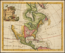 North America Map By Thomas Jefferys