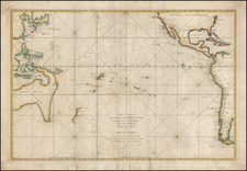 Australia & Oceania, Pacific, Australia and Oceania Map By Depot de la Marine