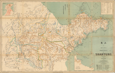 China Map By Albert August Fauvel