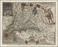 Mid-Atlantic, South and Southeast Map By John Smith