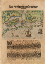 Southeast Map By Theodor De Bry