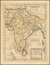 India Map By Herman Moll