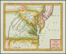 Mid-Atlantic and Southeast Map By Citoyen Berthelon