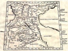 Europe, Asia, Middle East and Turkey & Asia Minor Map By Lorenz Fries