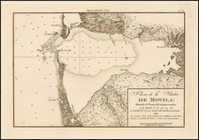 South and Alabama Map By Direccion Hidrografica de Madrid