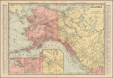 Alaska Map By George F. Cram