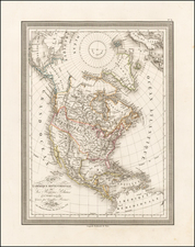 Polar Maps and North America Map By Louis Vivien