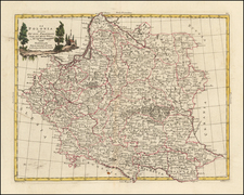 Poland Map By Antonio Zatta