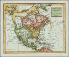 North America Map By Citoyen Berthelon