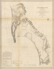 San Diego Map By United States Coast Survey