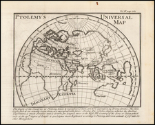 World, World and Eastern Hemisphere Map By Noel-Antoine Pluche