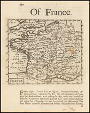 France Map By Robert Morden