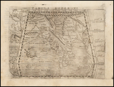 Indian Ocean, India and Southeast Asia Map By Giacomo Gastaldi