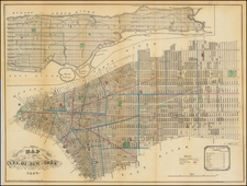 Mid-Atlantic Map By Valentine's Manual