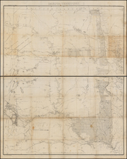 Plains and Rocky Mountains Map By United States Bureau of Topographical Engineers