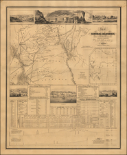 Southwest and California Map By S.G. Elliott