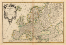 Europe and Europe Map By Jean Janvier