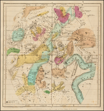 Celestial Maps Map By Elijah J. Burritt