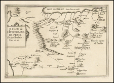 Central Asia & Caucasus, Middle East and Persia & Iraq Map By Pierre Du Val