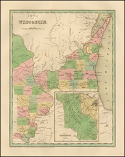 Midwest and Plains Map By Thomas Gamaliel Bradford