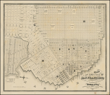 California Map By Britton & Rey