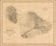 Hawaii and Hawaii Map By Hawaiian Government Survey