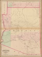 Southwest and Arizona Map By Asher  &  Adams