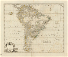 South America Map By Robert Sayer / John Bennett