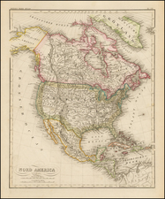 North America Map By Joseph Meyer