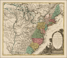 United States Map By Mathais Albrecht Lotter