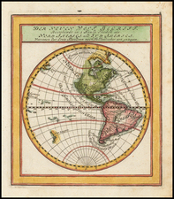 Western Hemisphere, South America and America Map By Gabriel Bodenehr