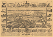 California Map By W.W. Elliott & Co.