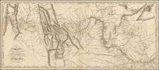 United States, Midwest, Plains, Southwest, Rocky Mountains and Canada Map By William Clark  &  Meriwether Lewis