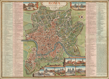 Italy and Rome Map By Nicolas de Fer